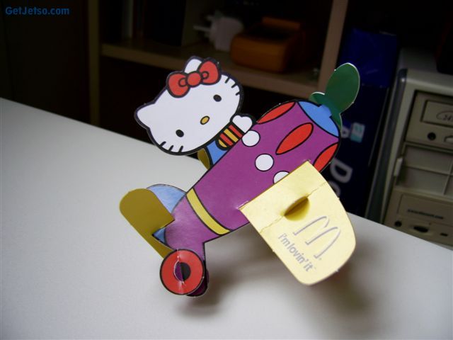 Hello Kitty 坐飛機照片1