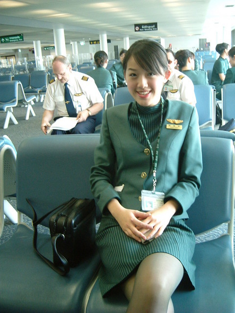 長榮空姐照片1