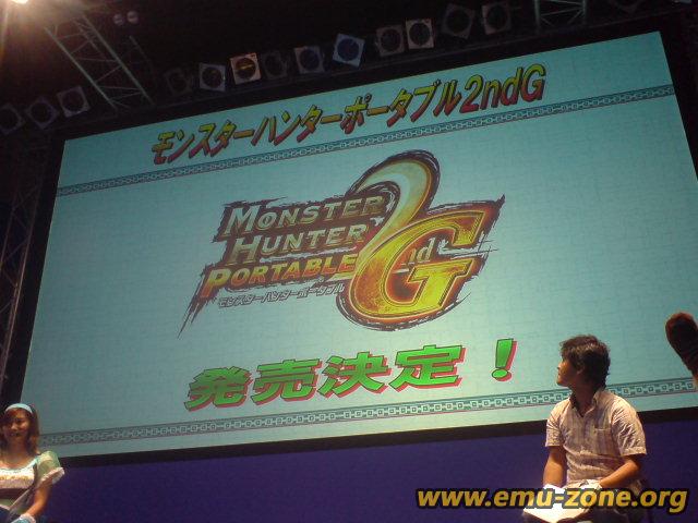 PSP怪物猎人最新作《怪物猎人2G》正式公布圖片1
