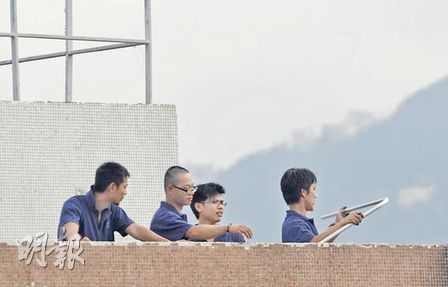 查投鏹彈位置,今晨封路試擲圖片1