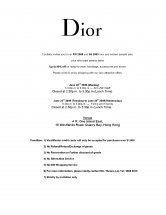 Dior~Sample Sale on June 22nd to 24th圖片2