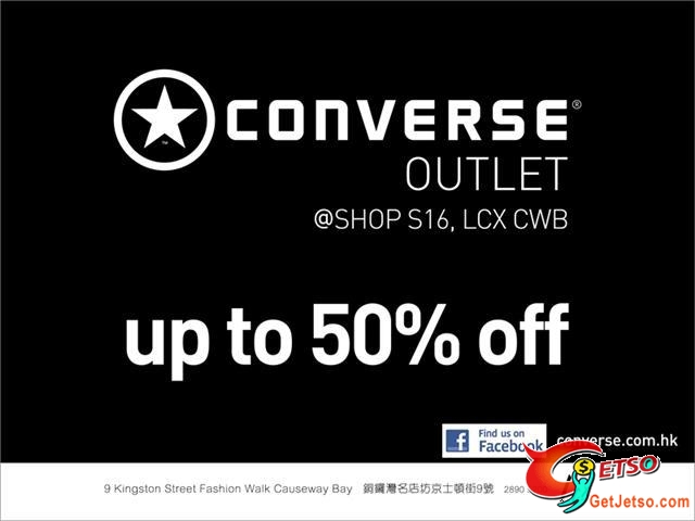 Converse outlet @ Shop S16 LCX Causeway Bayup to 50%off圖片1