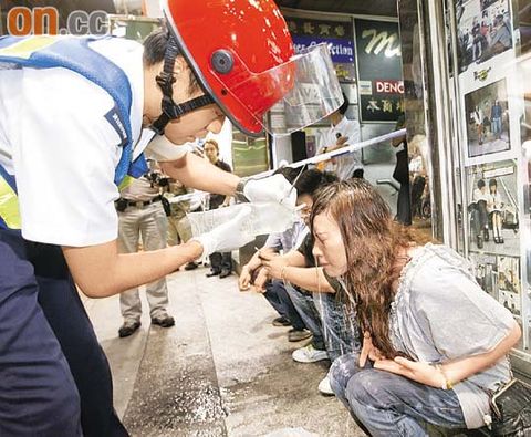 腐液彈狂徒再現　旺角多人中招圖片1