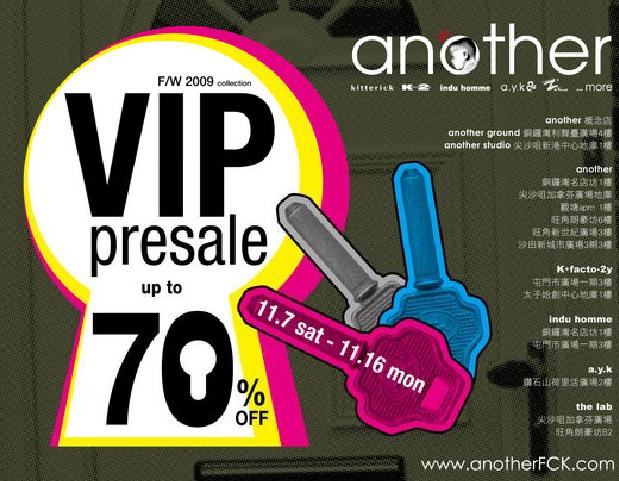 another VIP Presale秋冬貨品低至3折up to 70%off (至11月16日)圖片3