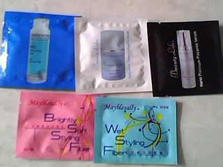 送sample...有biotherm,body shop,彩豐行,dermalogica....圖片4