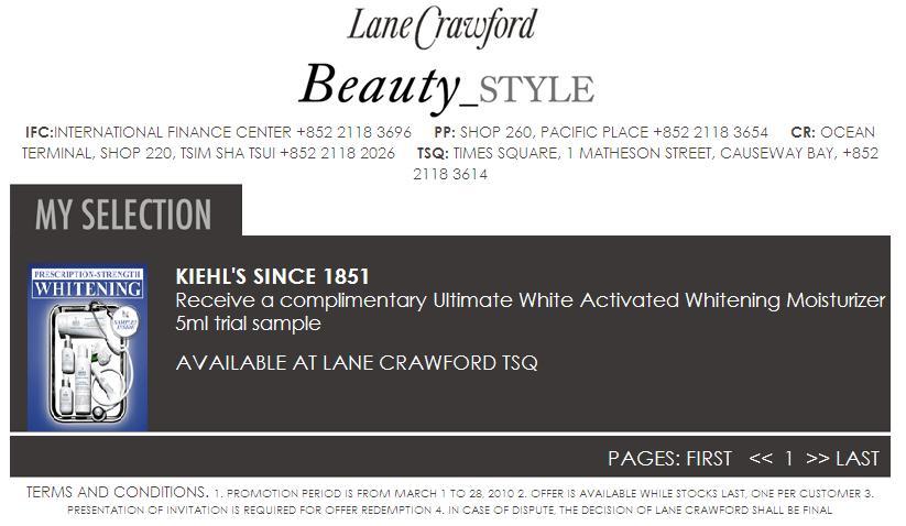 Lane Crawford brings you over 60 exciting beauty offers!圖片3