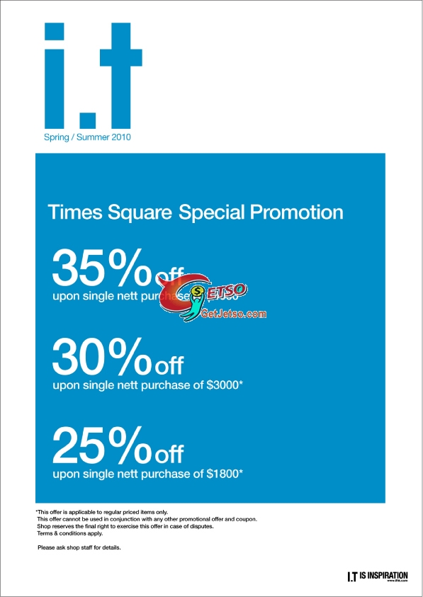 Up to 35%Discount @ i.t Times Square圖片1