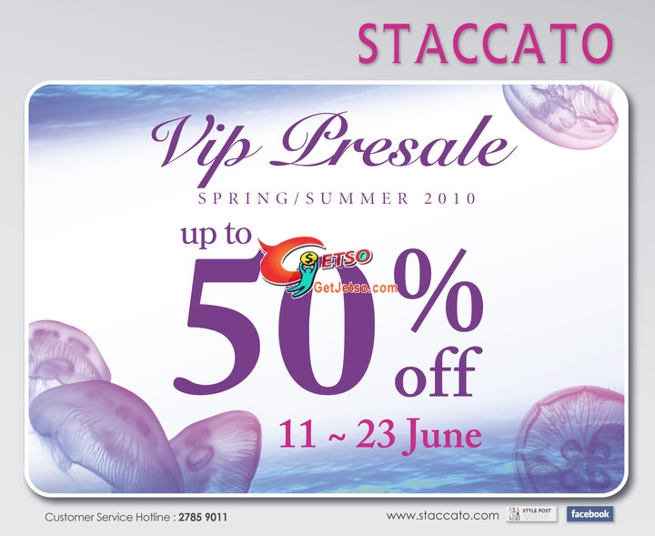 STACCATO VIP Presale 低至半價(至10年6月23日)圖片2