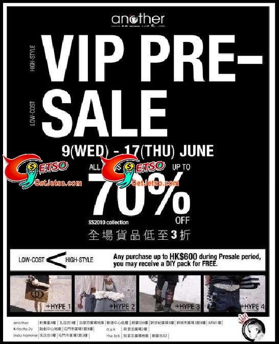 another VIP Presale 2010春夏貨品低至三折(至10年6月17日)圖片1