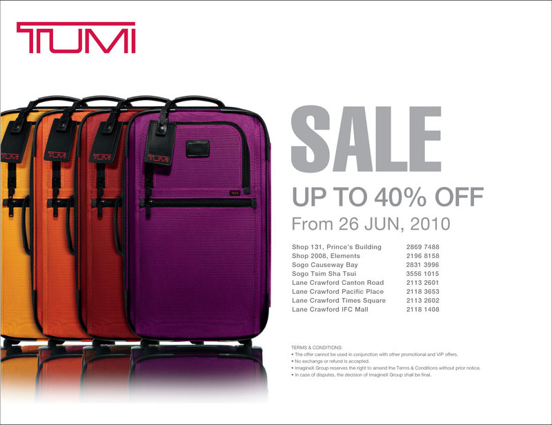 TUMI SALE 低至6折大減價(10年6月26日起)圖片1