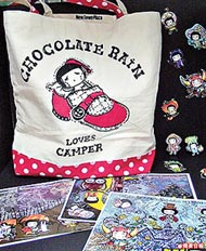 蘋果日報送Chocolate Rain限量版Tote Bag 10個(至10年10月14日)圖片1