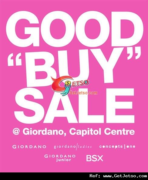 Giordano Good Buy Sale低至1折優惠@銅鑼灣京華中心(至11年8月21日)圖片1