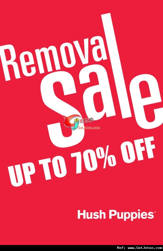 Hush Puppies 荃灣店REMOVAL SALE 低至3折優惠(至11年8月31日)圖片1