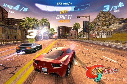 iPhone限時免費下載Gameloft賽車遊戲- Asphalt 6 - Adrenaline圖片1
