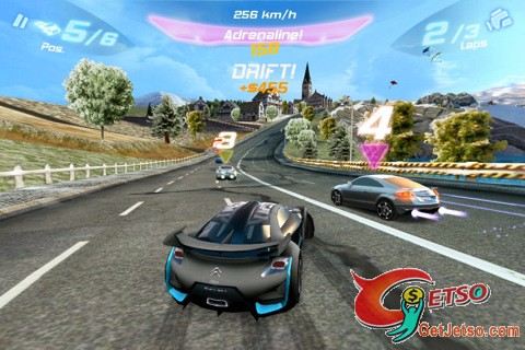 iPhone限時免費下載Gameloft賽車遊戲- Asphalt 6 - Adrenaline圖片2