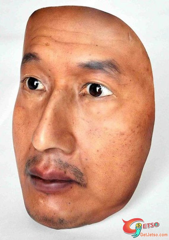 超逼真的人臉 3D人臉面具似真人圖片10