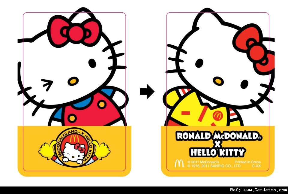 麥當勞McDonaldland x Hello Kitty公仔換購優惠(11年10月20日起)圖片2