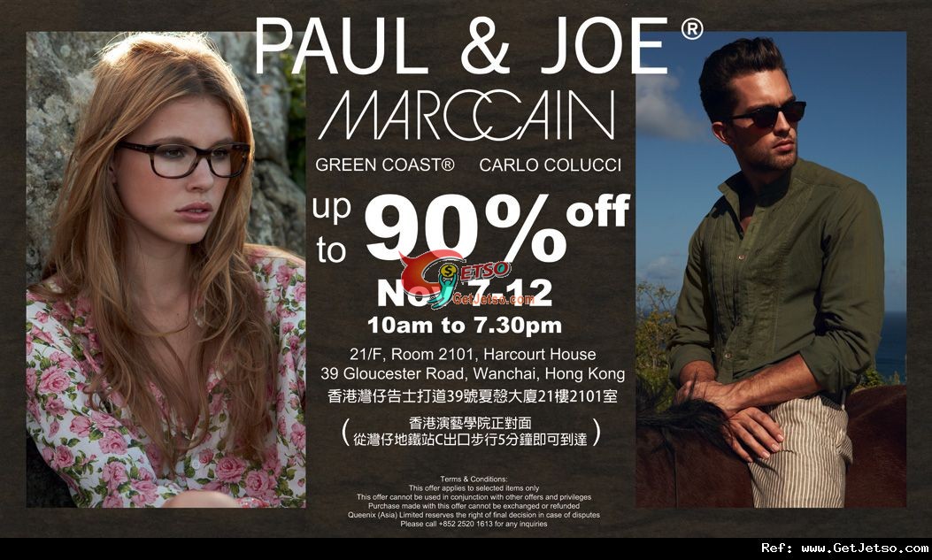 PAUL &JOE男女裝及其它名牌服飾低至1折開倉優惠(至11年11月12日)圖片1