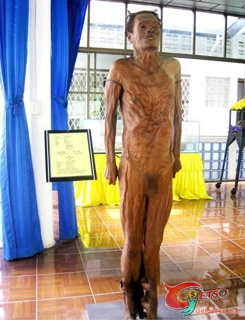 恐怖又神秘，泰國真實人體乾屍博物館(18+)圖片9