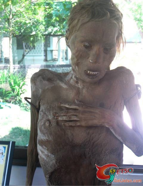 恐怖又神秘，泰國真實人體乾屍博物館(18+)圖片12