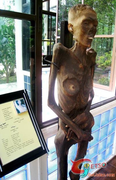 恐怖又神秘，泰國真實人體乾屍博物館(18+)圖片3