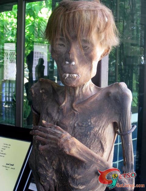 恐怖又神秘，泰國真實人體乾屍博物館(18+)圖片13