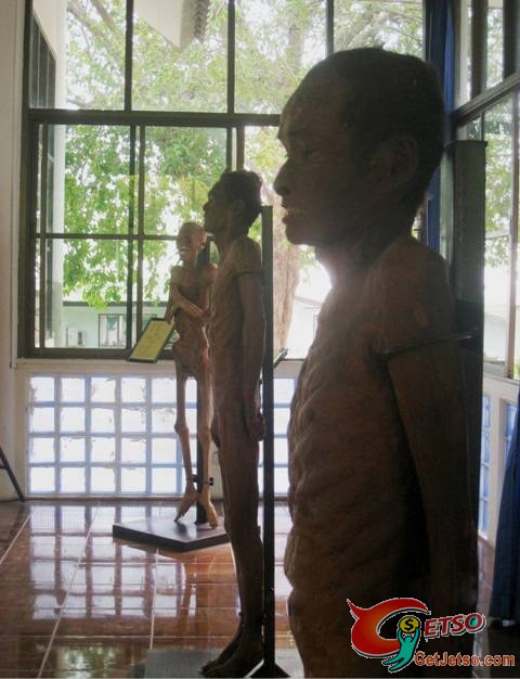 恐怖又神秘，泰國真實人體乾屍博物館(18+)圖片10