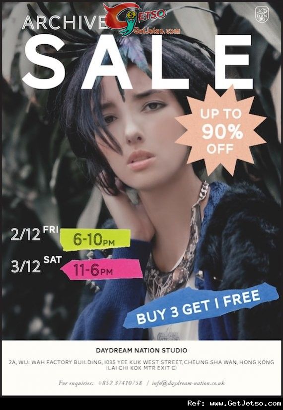 Daydream Nation archive sale 低至1折開倉優惠(11年12月2-3日)圖片1