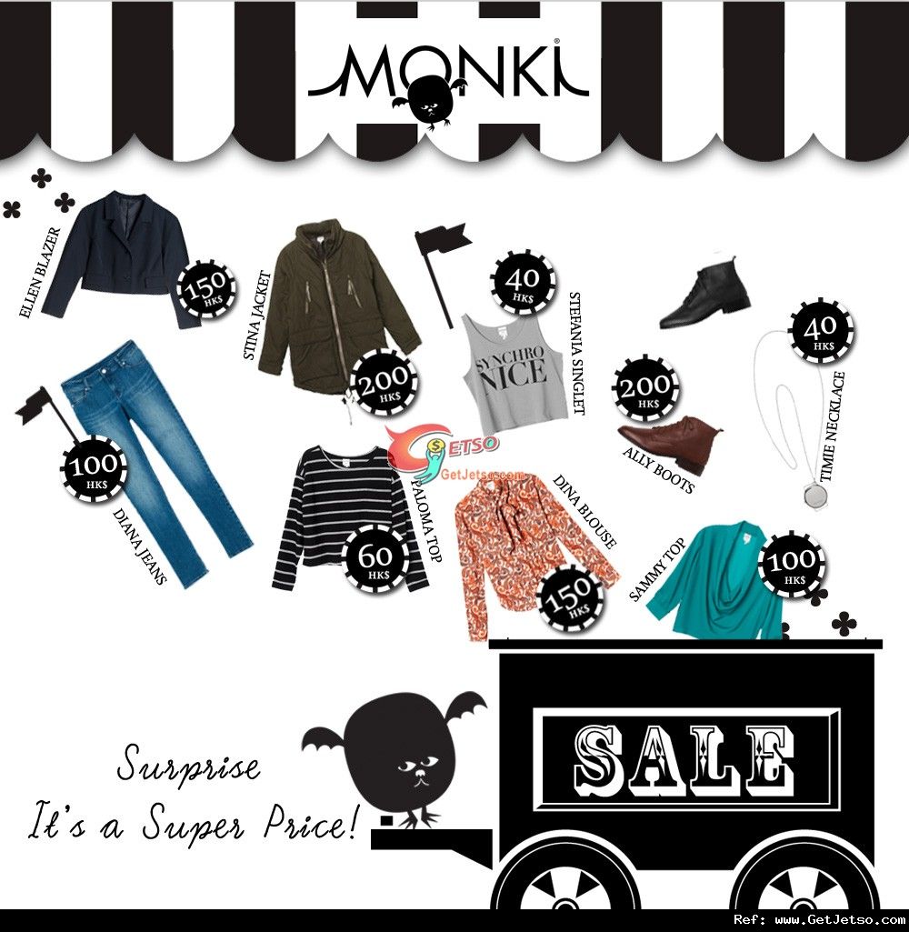 MONKI SURPRISE SALE 低至優惠(至11年12月31日)圖片2