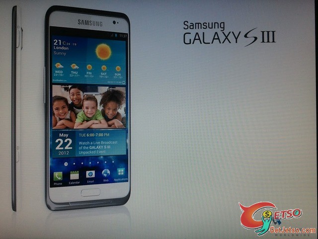 Samsung Galaxy S3真機圖片現身圖片1