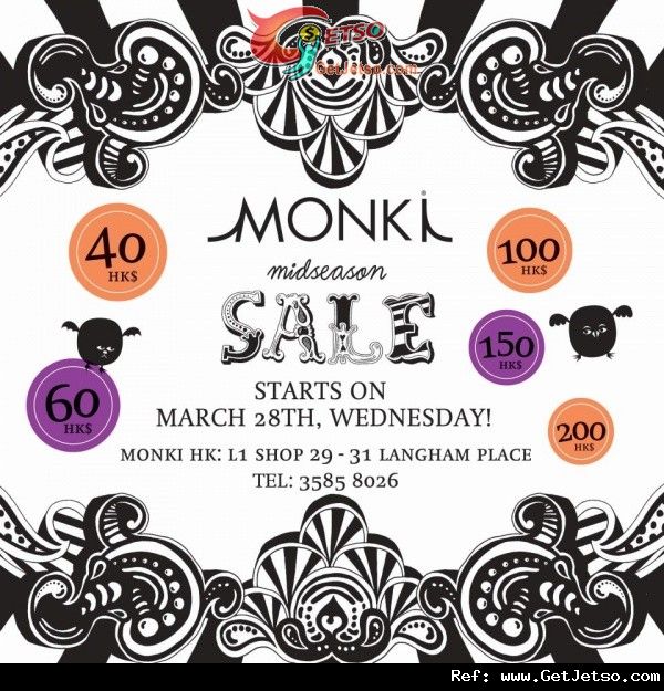 Monki Midseason Sale 低至優惠(至12年3月31日)圖片1