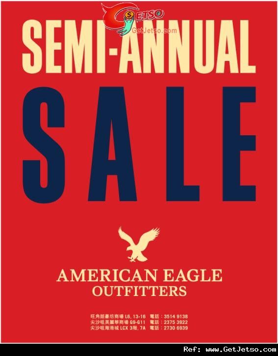 American Eagle Outfitters Semi-Annual 減價優惠(至12年7月31日)圖片1