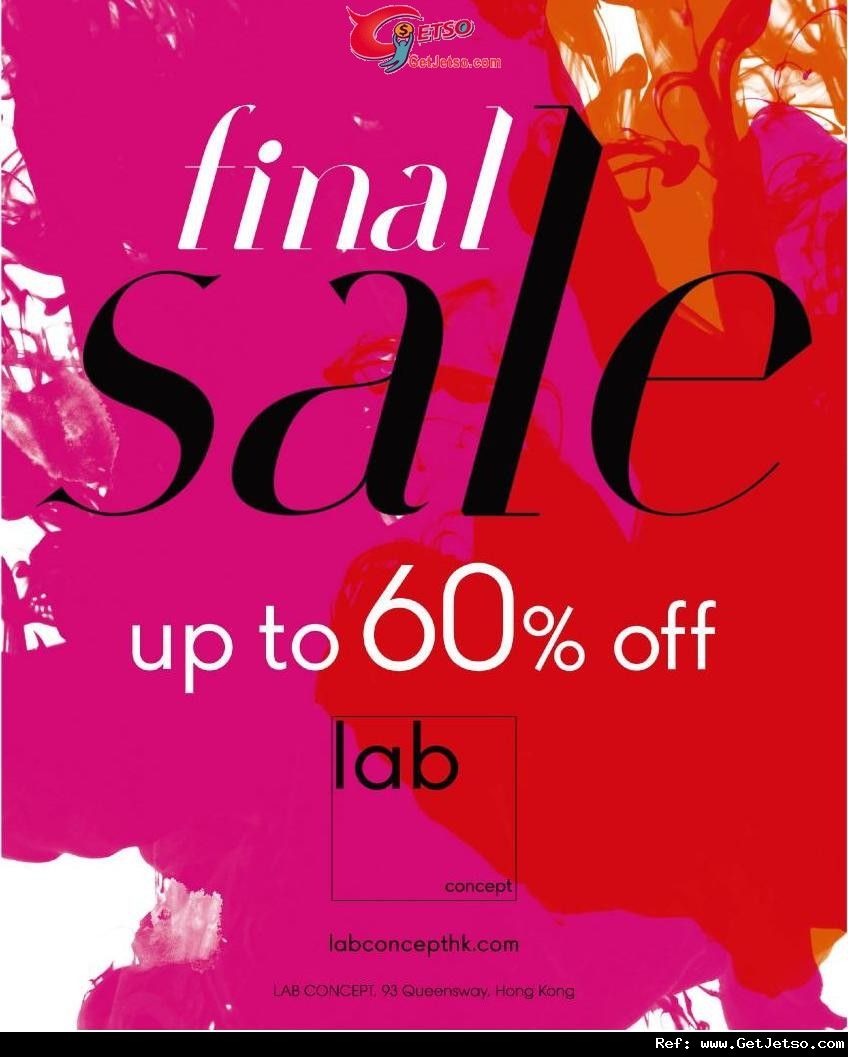 LabConcept Final Sale 低至4折優惠(至12年7月31日)圖片1