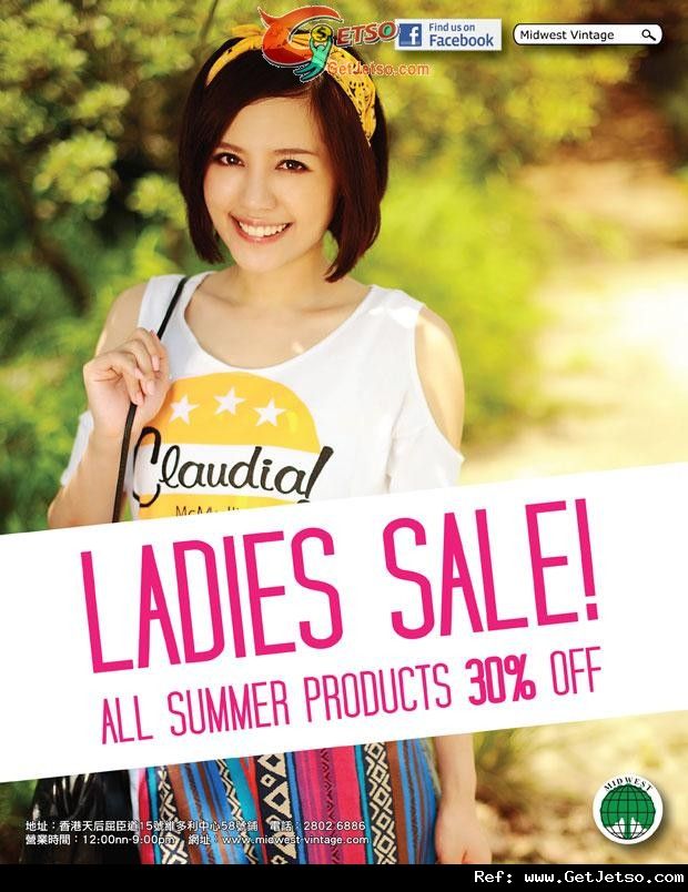 美華氏LADIES SALE 所有夏季貨品7折優惠(至12年8月5日)圖片1