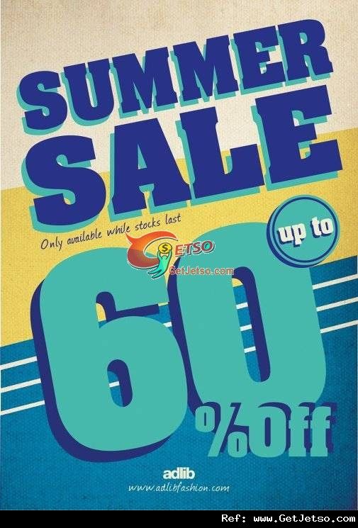 adlib Summer Sale 低至4折優惠(至12年8月12日)圖片1