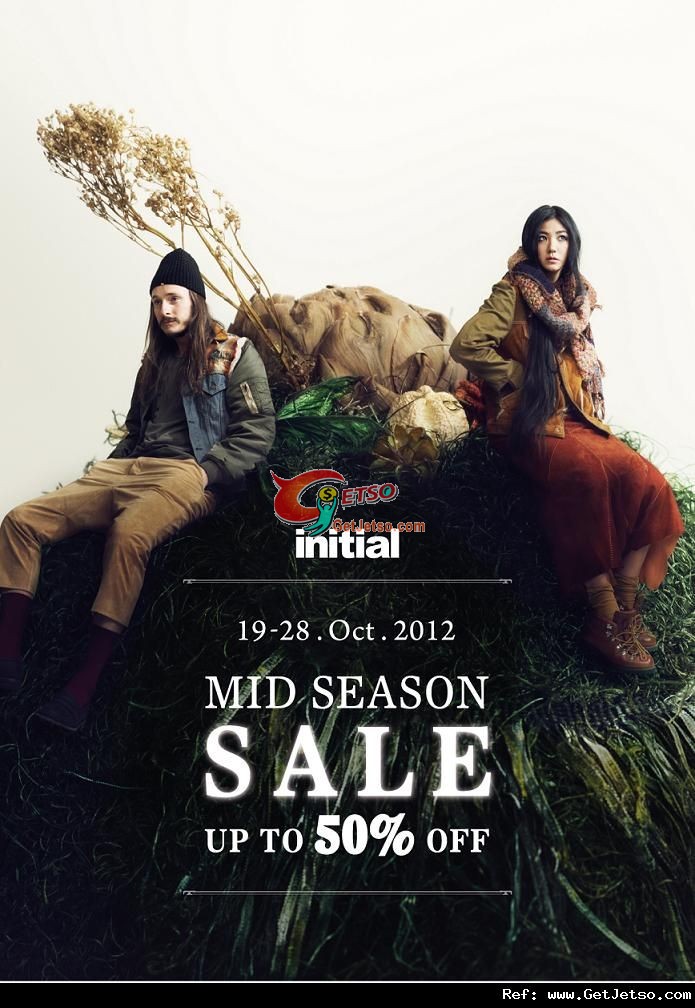 initial低至5折Mid-Season Sale優惠(至12年10月28日)圖片1