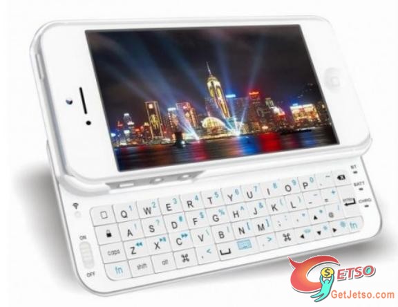 iPhone5側滑式QWERTY 鍵盤手機圖片5