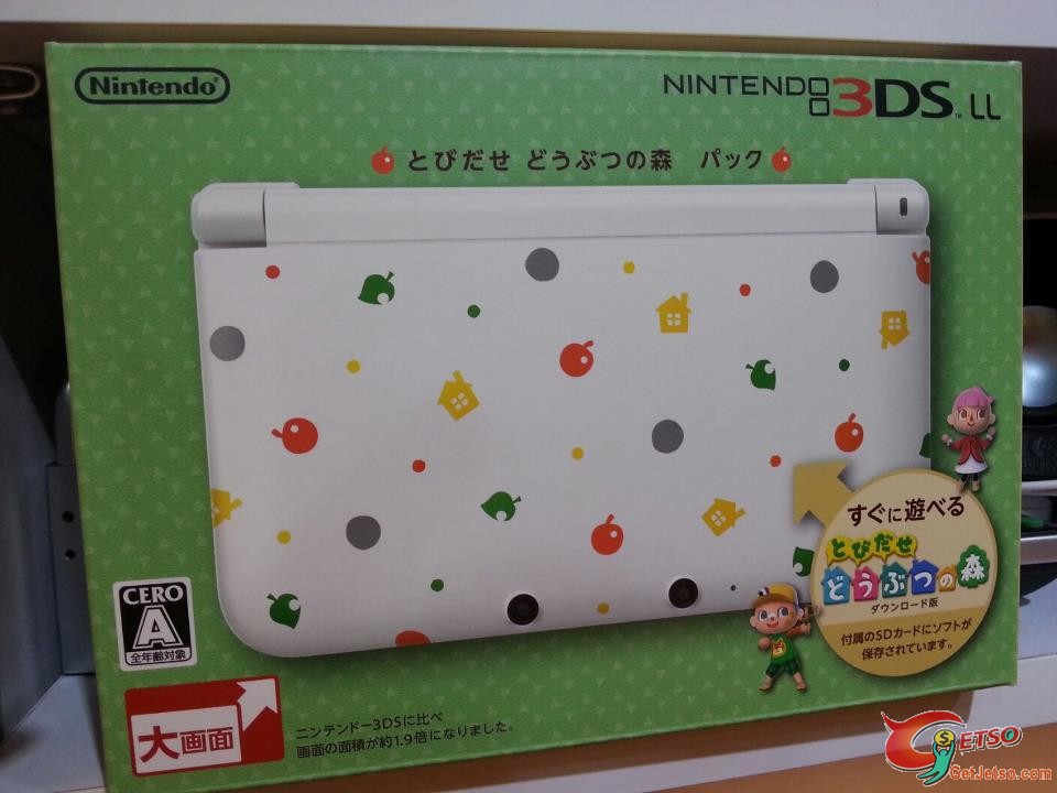 N3DS《とびだせどうぶつの森》同捆主機日版現已推出圖片1