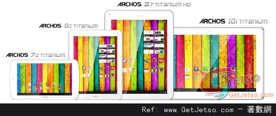 Archos 發表超平價系列Titanium 7、8、10 吋版本圖片1