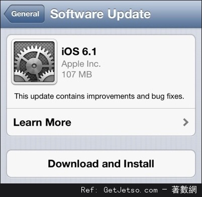 蘋果發佈iOS 6.1 完美越獄將至？圖片3