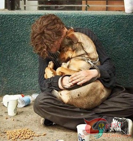 如果你是窮人，女人可能會離開你，但狗會永遠無條件愛你，不管你是富人還是窮人！圖片6
