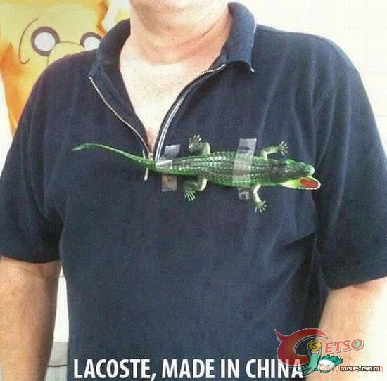 made in china 的Lacoste圖片1