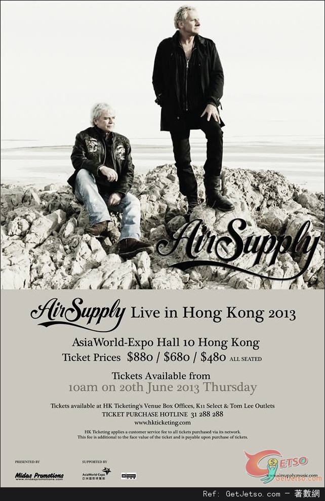 Air Supply Live in Hong Kong 2013 (13年8月11日)圖片1