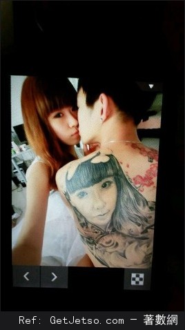 最強情人禮物:痴心男背刺「女友紋身」曬恩愛圖片2