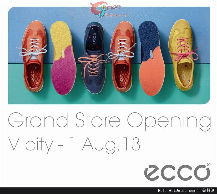 ECCO 屯門V City 新店購買任何鞋履產品送海洋公園入場券優惠(至13年8月31日)圖片1