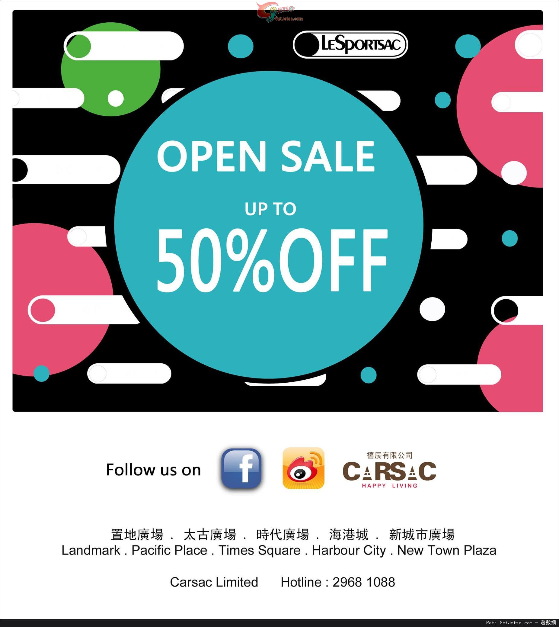 LeSportsac Open Sale 精選貨品低至半價優惠(至14年1月12日)圖片1