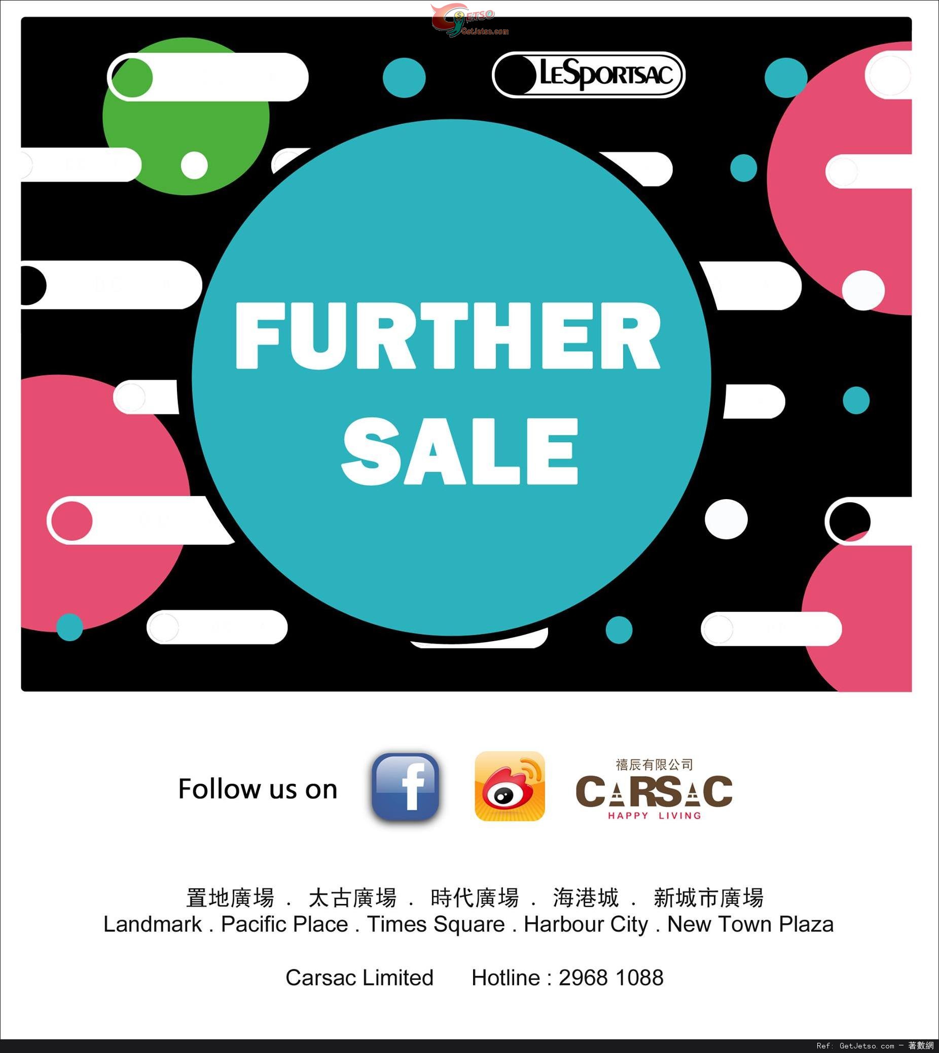 LeSportsac Further Sale 精選貨品低至4折優惠(至14年1月30日)圖片1