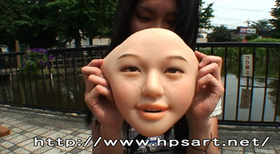 日本變態正妹人皮面具，戴上人人都是正妹圖片4