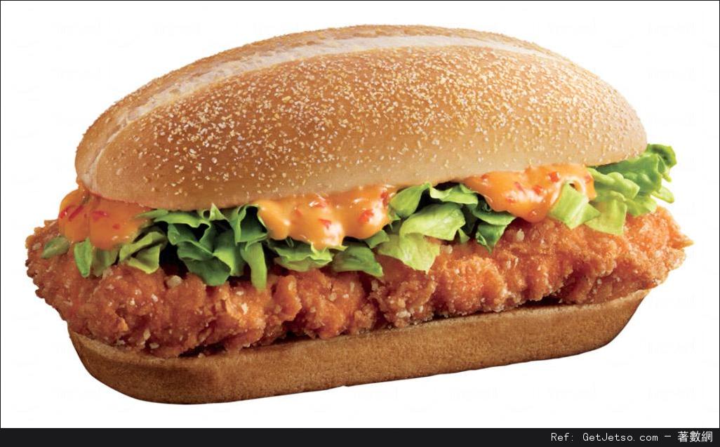 麥當勞推出「泰火辣雞腿飽」「黑椒漢堡」再譽歸來(14年2月27日起)圖片1
