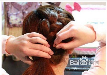 韓國女生可愛髮型的打造圖片6